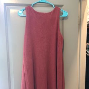 Marshalls burnt red swing dress